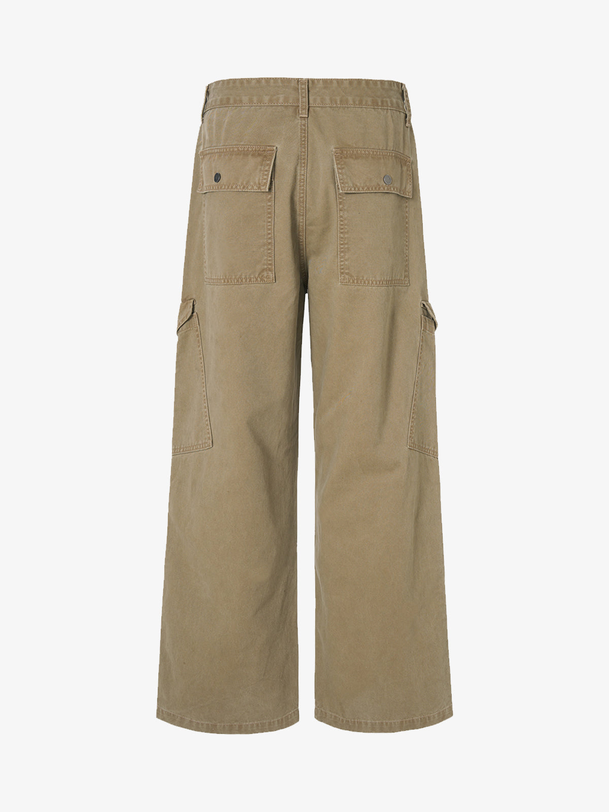 Streetwear Utility Multi-Pocket Straight-Leg Pants