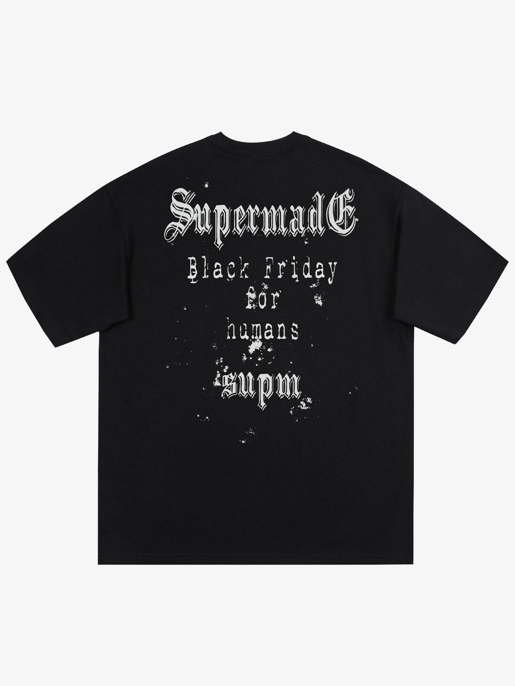 Gothic Skull Spiderweb Graphic T-Shirt