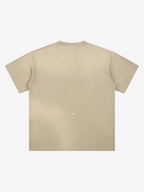 Washed One Ball One World Soccer Graphic T-Shirt