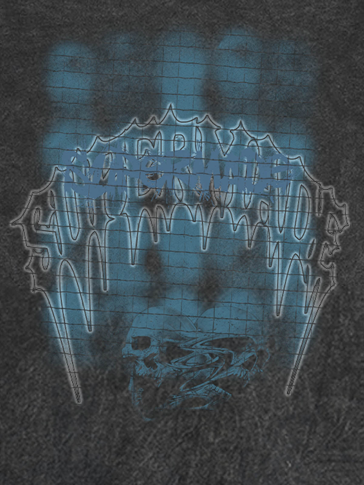 Gothic Skull Graphic Hoodie