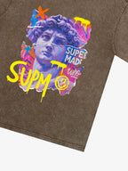 David Sculpture Vibrant Graffiti Art T-Shirt