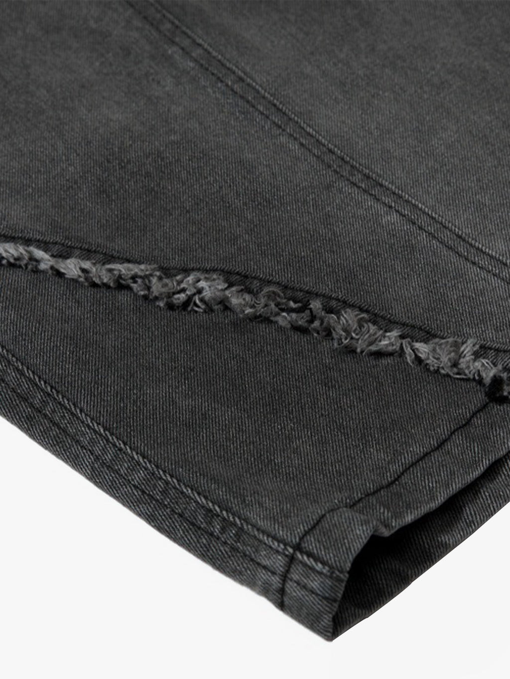Retro Washed Distressed Deconstructed Patchwork Barrel Jeans