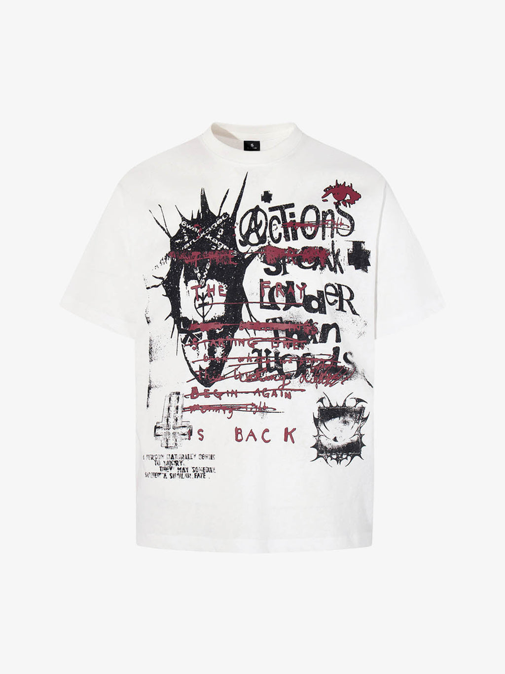 Punk Subculture Dark-Style T-Shirt