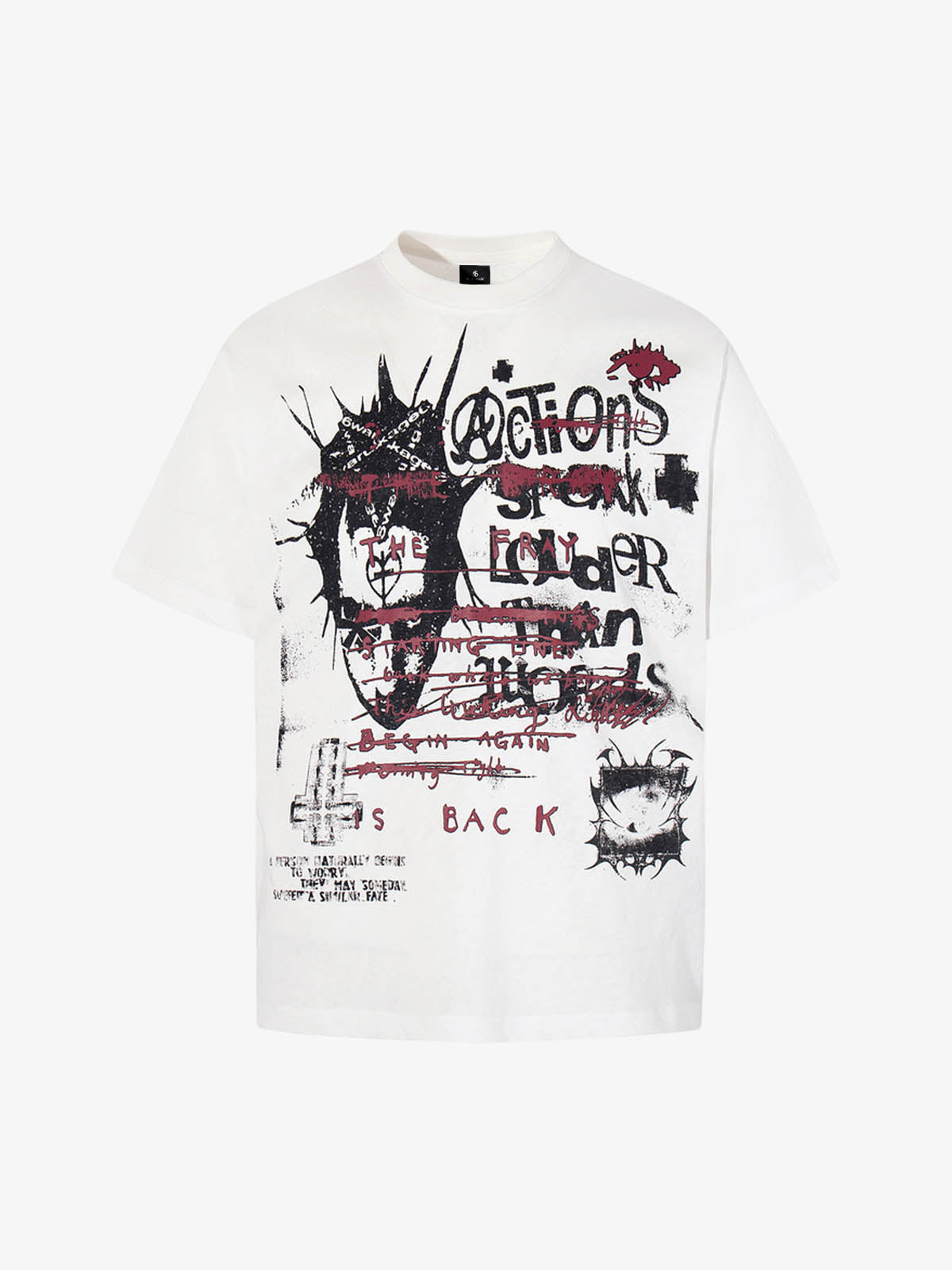 Punk Subculture Dark-Style T-Shirt