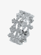 Hollow Cross Ring