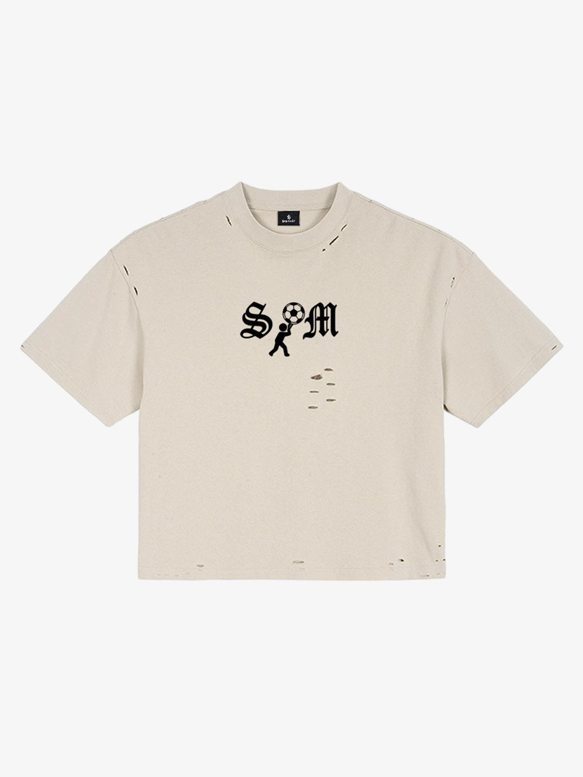 SM Soccer Graphic Distressed T-Shirt