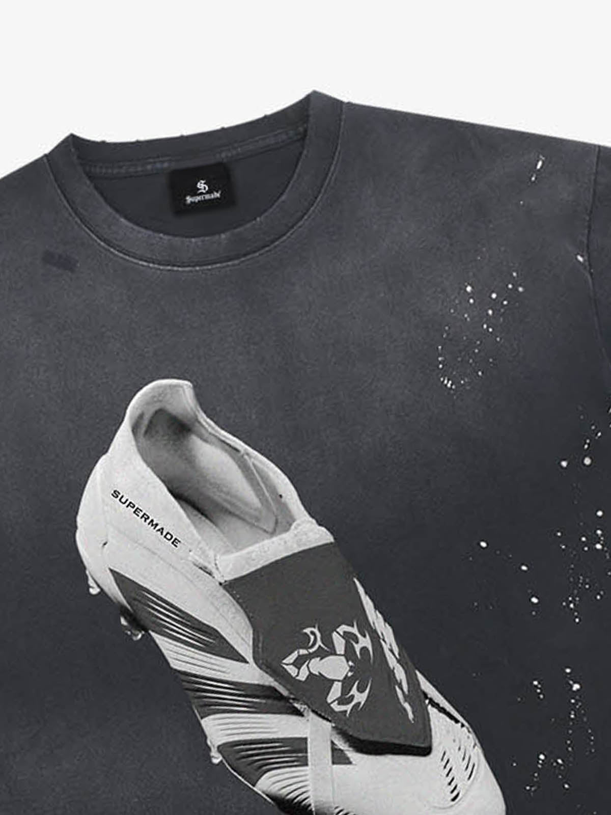 Vintage Soccer Cleat Graphic T-Shirt