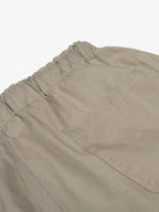 Drawstring Pleated Barrel Pants