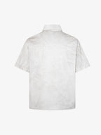 Graphic Patchwork Paint Splatter Shirt