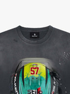 Racing Helmet Graphic T-Shirt
