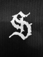 Street S Logo Design Black Socks