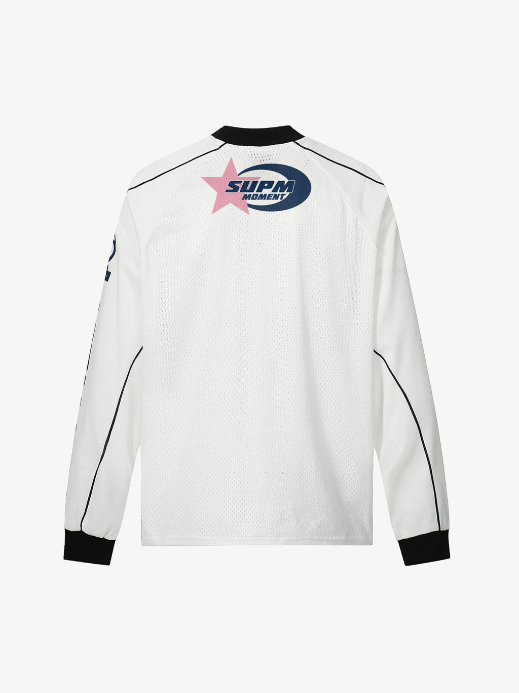 precipice Jersey Graffiti Letter Long Sleeve T-Shirt