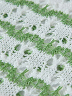 Retro Open-Knit Polo Shirt