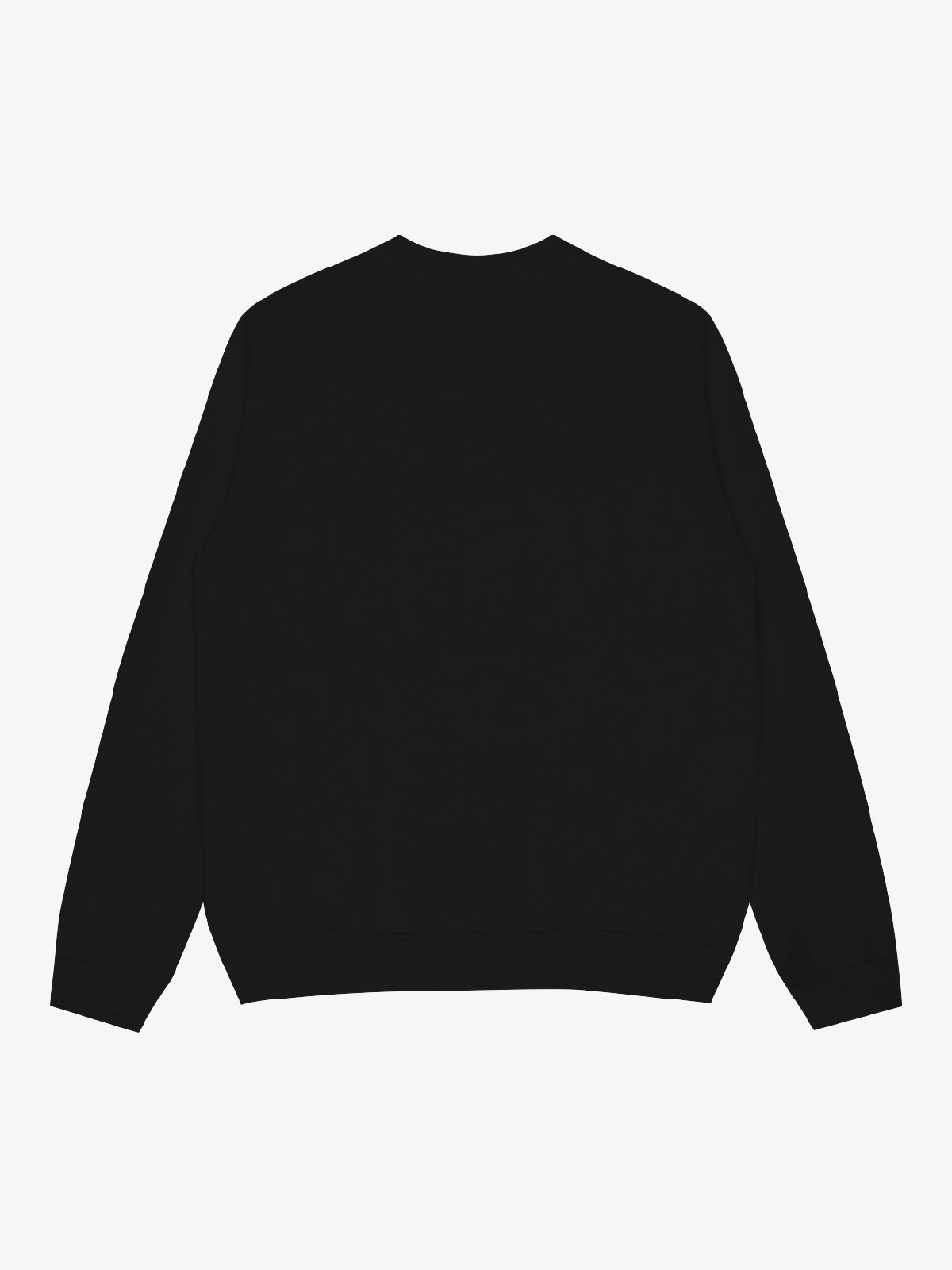 Retro Mouth Design Print Crew Neck Sweatshirt