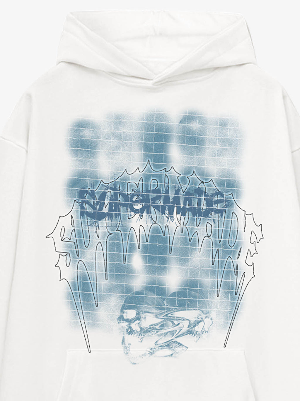 Gothic Skull Graphic Hoodie