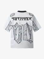 Jersey Style Snake Print T-Shirt - 2418