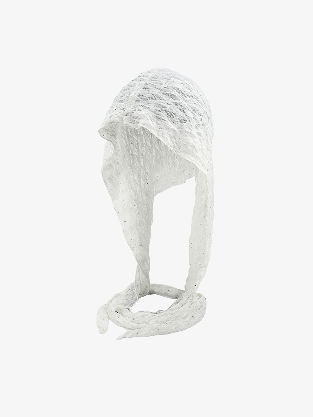 Vintage Lace Hollow Crochet Long Strap Headscarf Hat