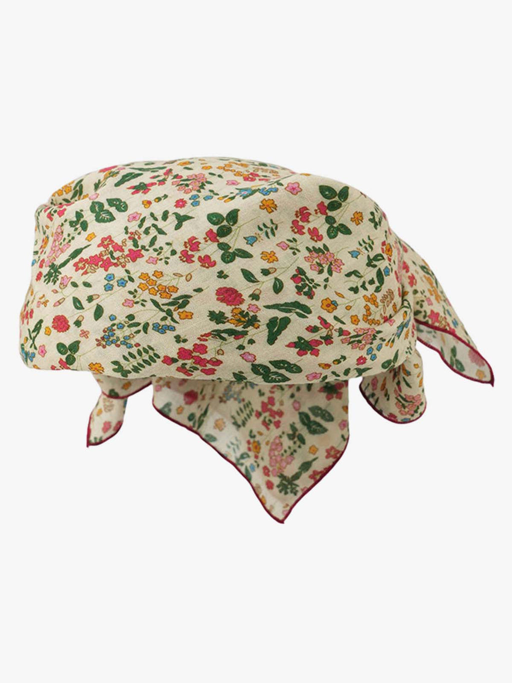 Floral Satin Feel Bandana