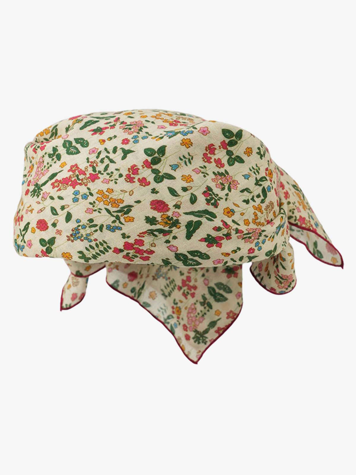 Floral Satin Feel Bandana