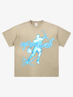 precipice Energy Burst Basketball Electric Graphic T-Shirt