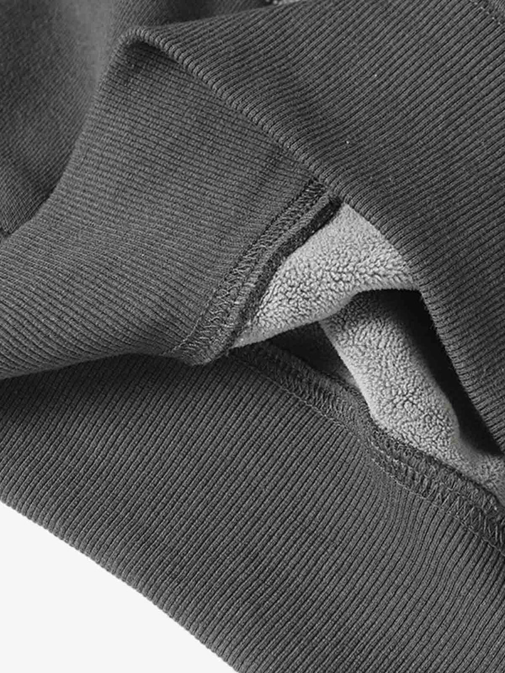 Distressed Patchwork Raw-Edge Layered-Hem Fleece Hoodie