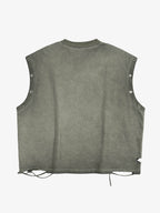 Vintage Washed 63 Graphic Sleeveless T-Shirt