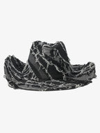 Distressed Patchwork Cowboy Hat