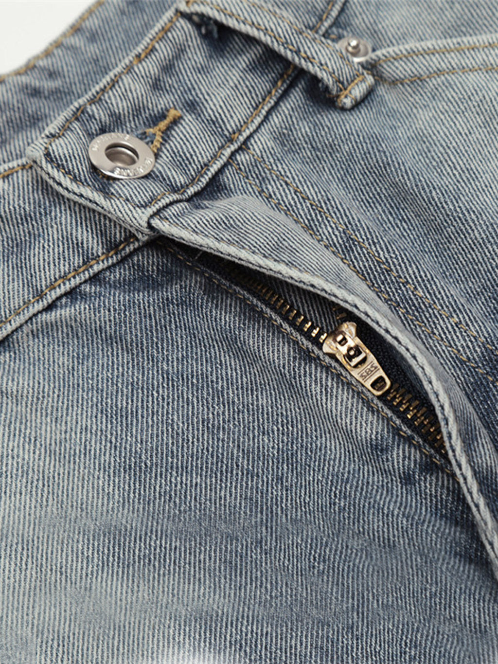 Washed Waistband Hem Jorts