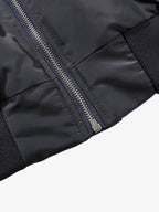 Minimalist Zip Bomber Jacket