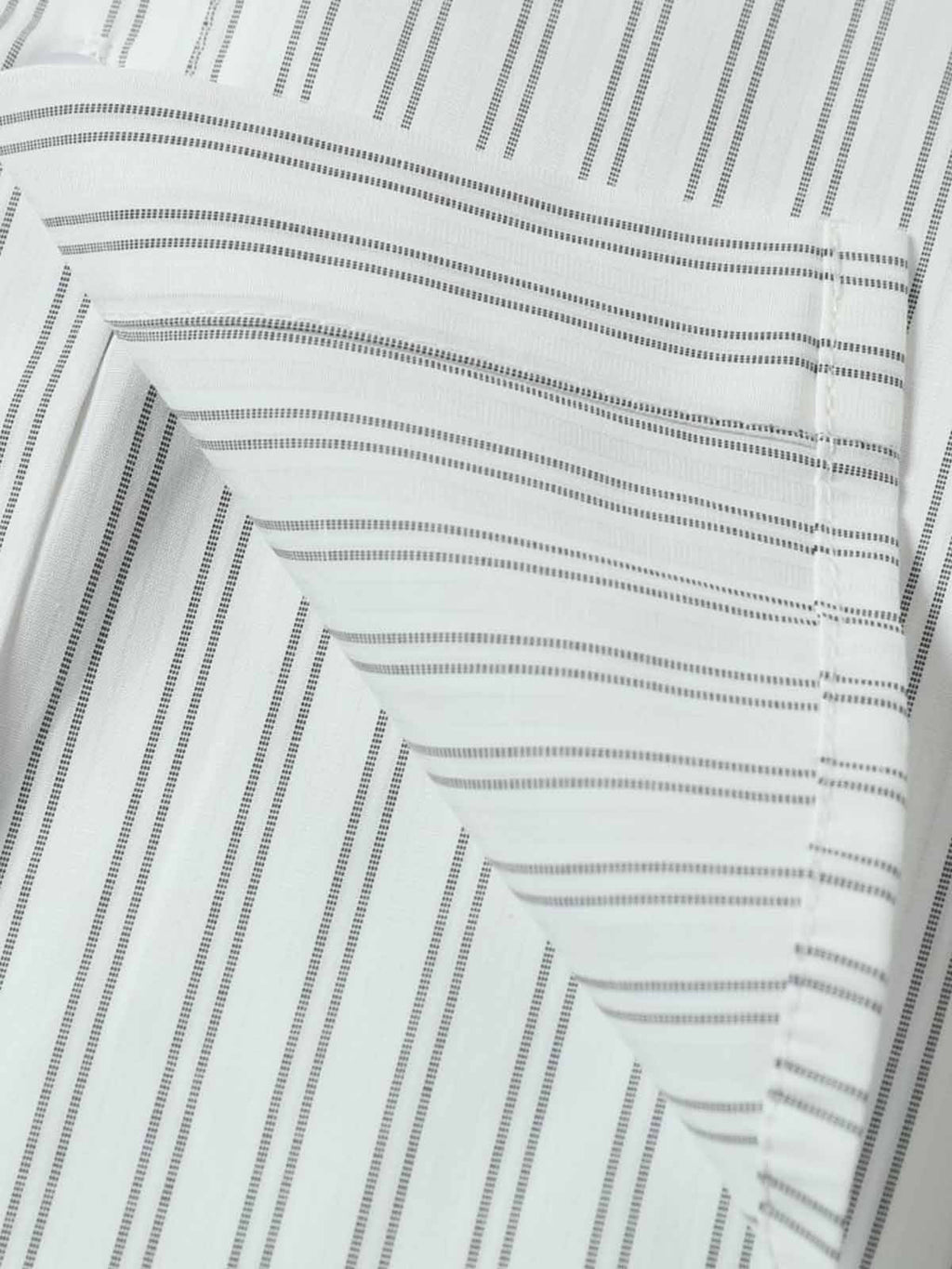 Striped Puppy Graphic Cotton Linen Shirt