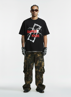Gothic Spider Graphic T-Shirt