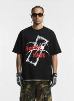 Gothic Spider Graphic T-Shirt