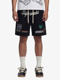 Street Graphic Drawstring Shorts