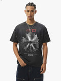 Industrial Saw Blade Graphic T-Shirt