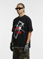 Gothic Spider Graphic T-Shirt