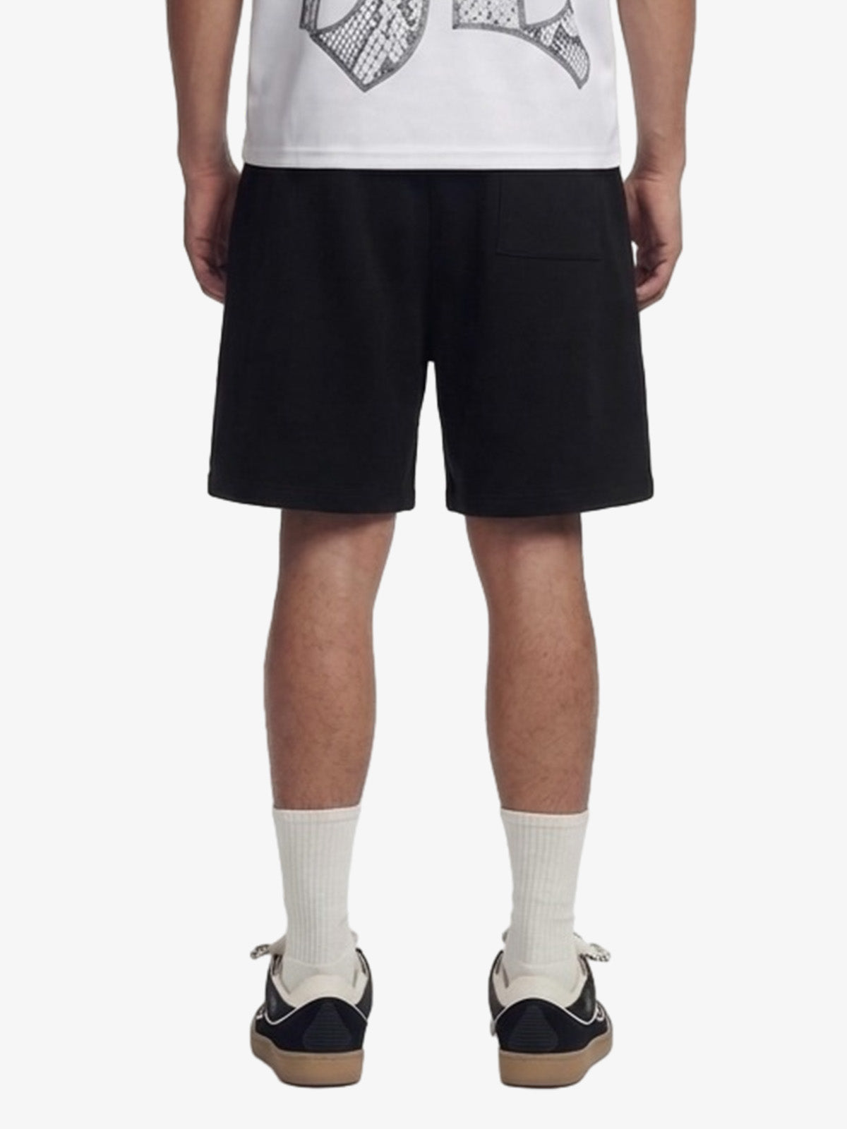 Street Graphic Drawstring Shorts