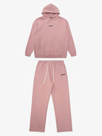 SUPM Pink Cloud Hoodie Set
