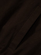 Street Punk Oblique Zipper Lambswool Collar Quilted Jacket