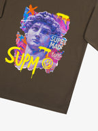 David Sculpture Vibrant Graffiti Art T-Shirt