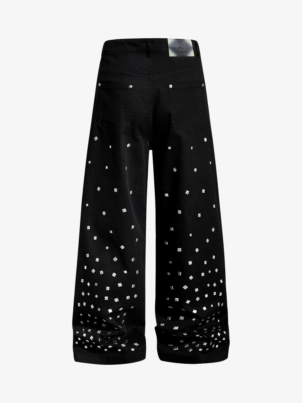Rhinestone Straight Leg Pants