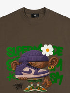 Street Cartoon Sneaker Graffiti Sneaker T-shirt