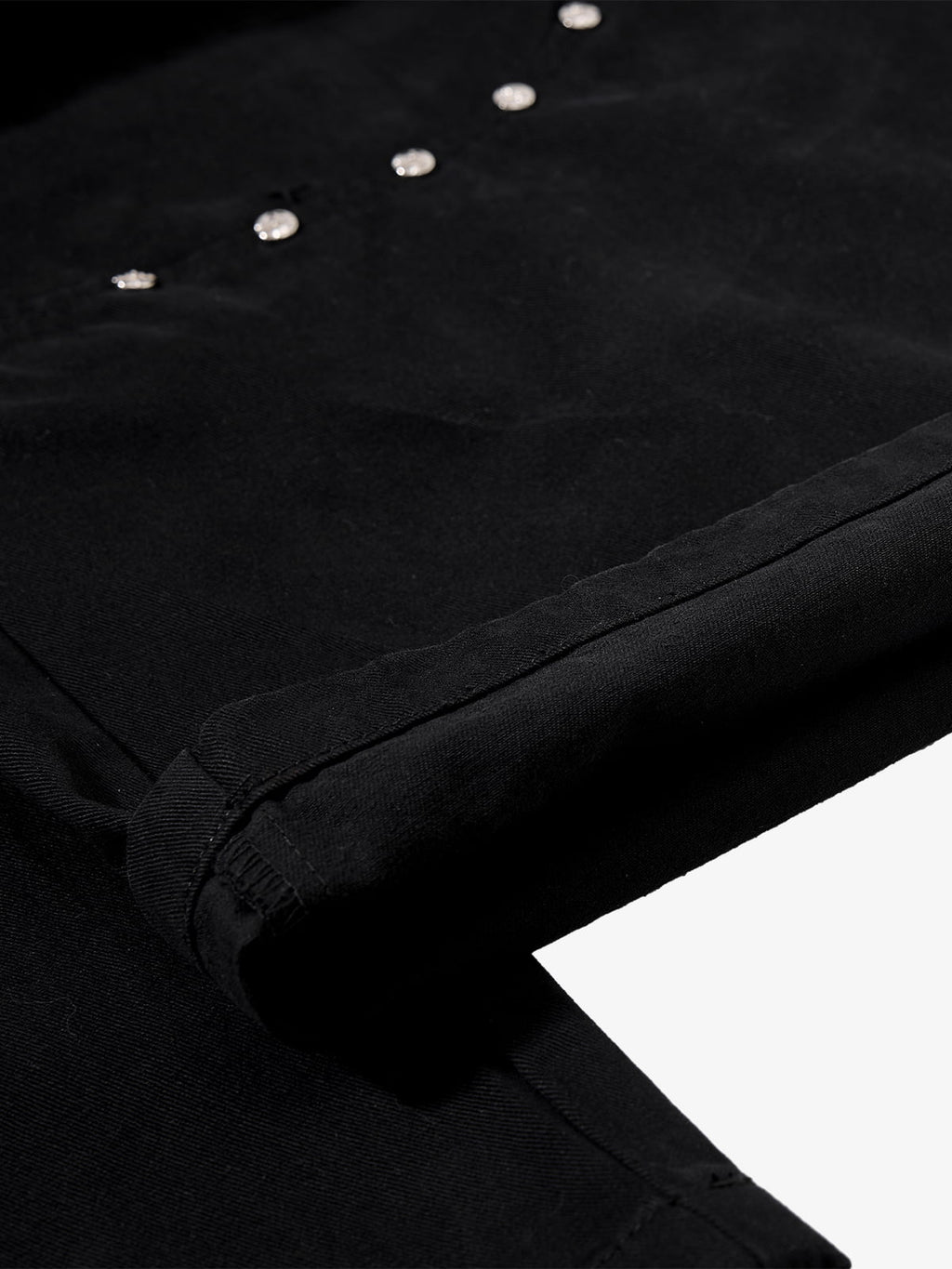 Bandana Waist Strap Multi-Pocket Cotton Cargo Pants