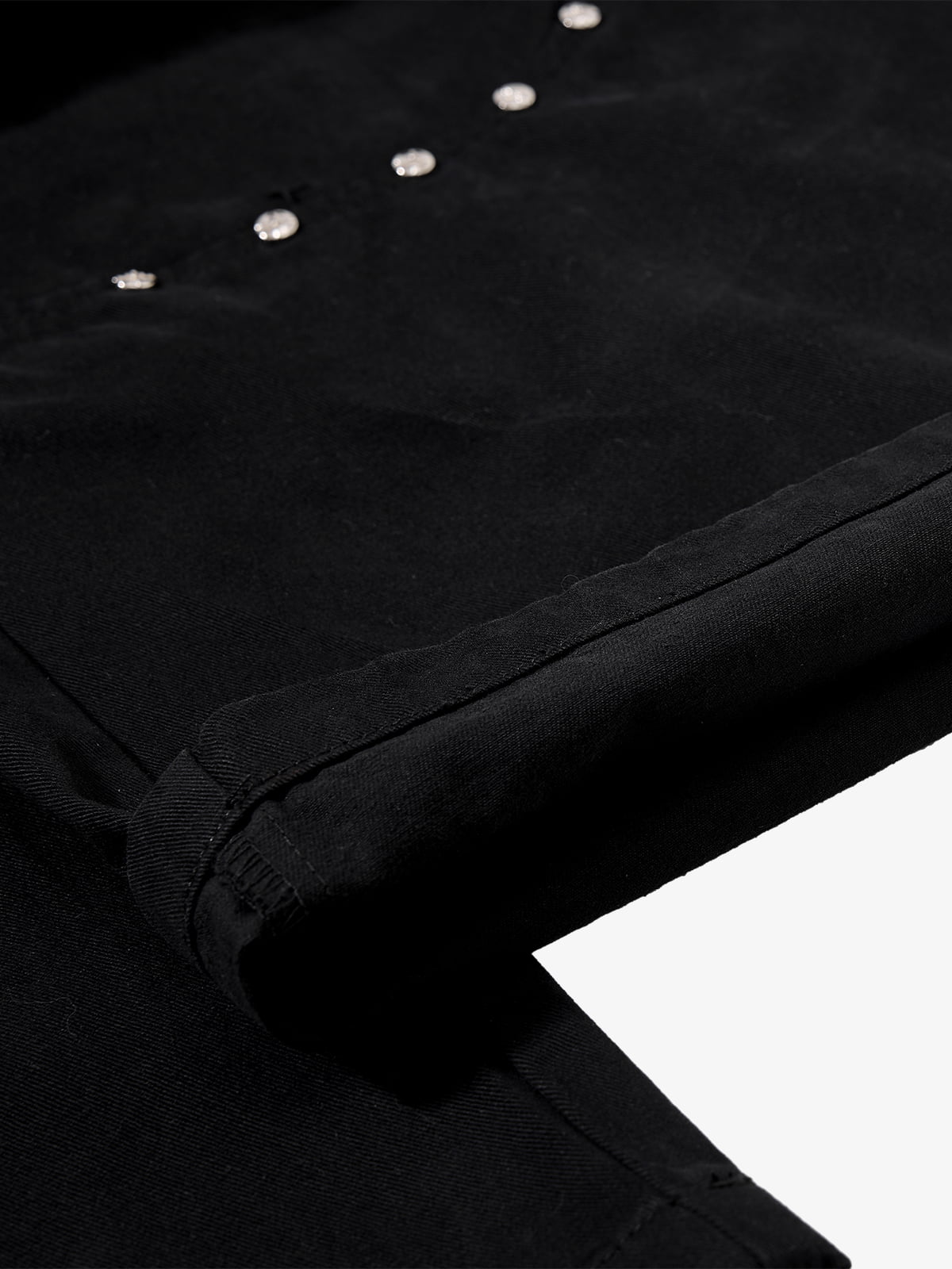 Bandana Waist Strap Multi-Pocket Cotton Cargo Pants