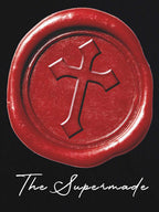 Wax Seal Cross Graphic T-Shirt