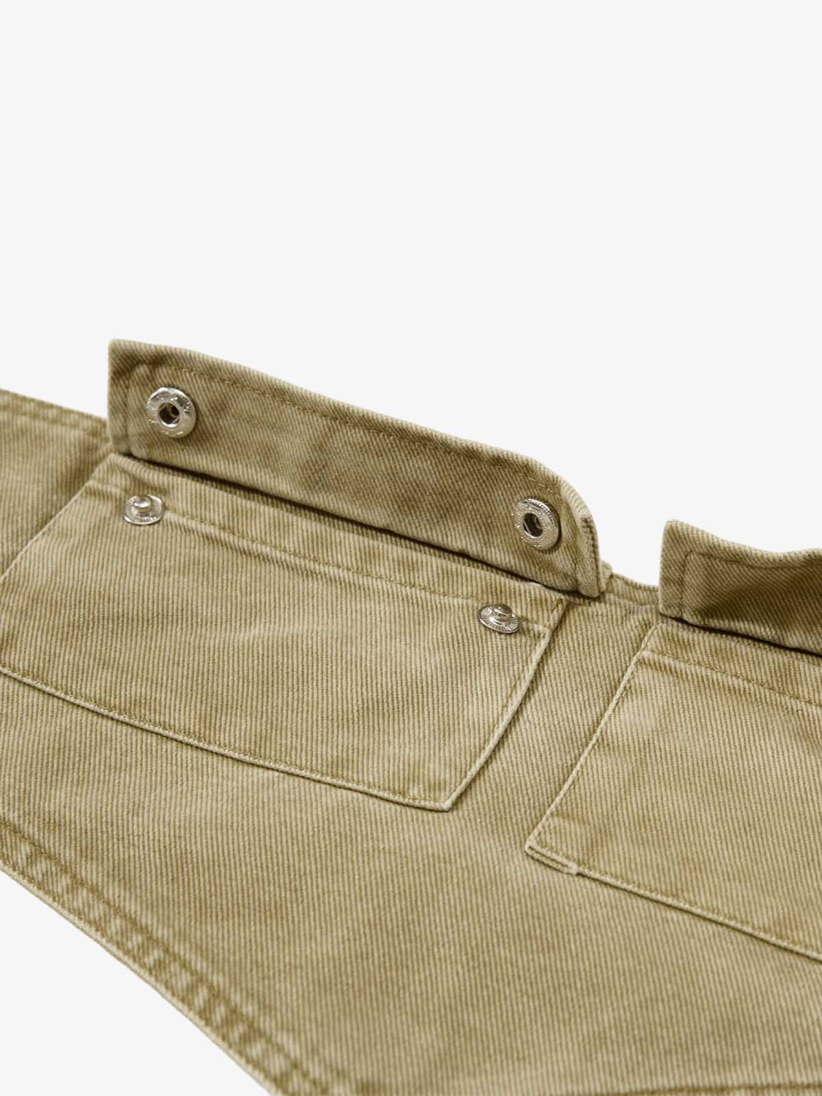 Street Detachable Belt Baggy Pants