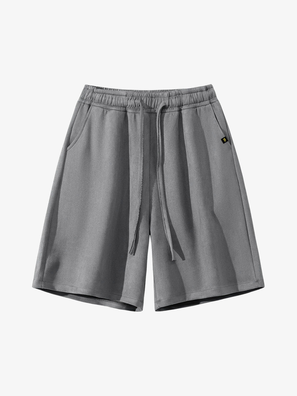 Elastic Drawstring Casual Shorts