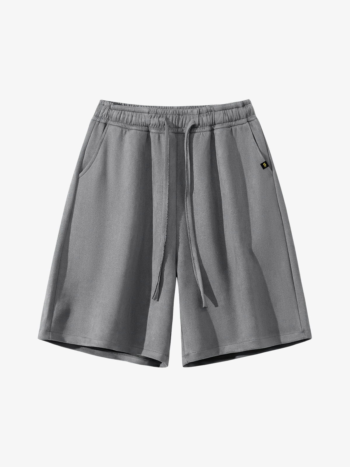 Elastic Drawstring Casual Shorts
