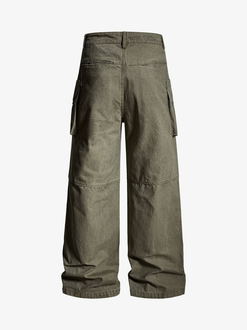 Vintage Utility Studded Cross Straight Leg Pants