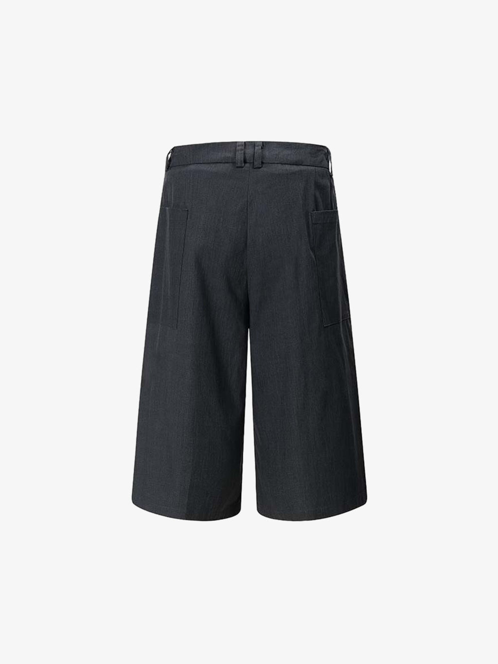Pleated Wide Leg Jorts