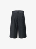 Pleated Wide Leg Jorts
